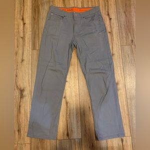 Urban Pipeline Mens Khaki Pants, Max-Flex, 32”W, 30”L, Relaxed Straight Fit